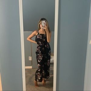 FLORAL JUMPSUIT